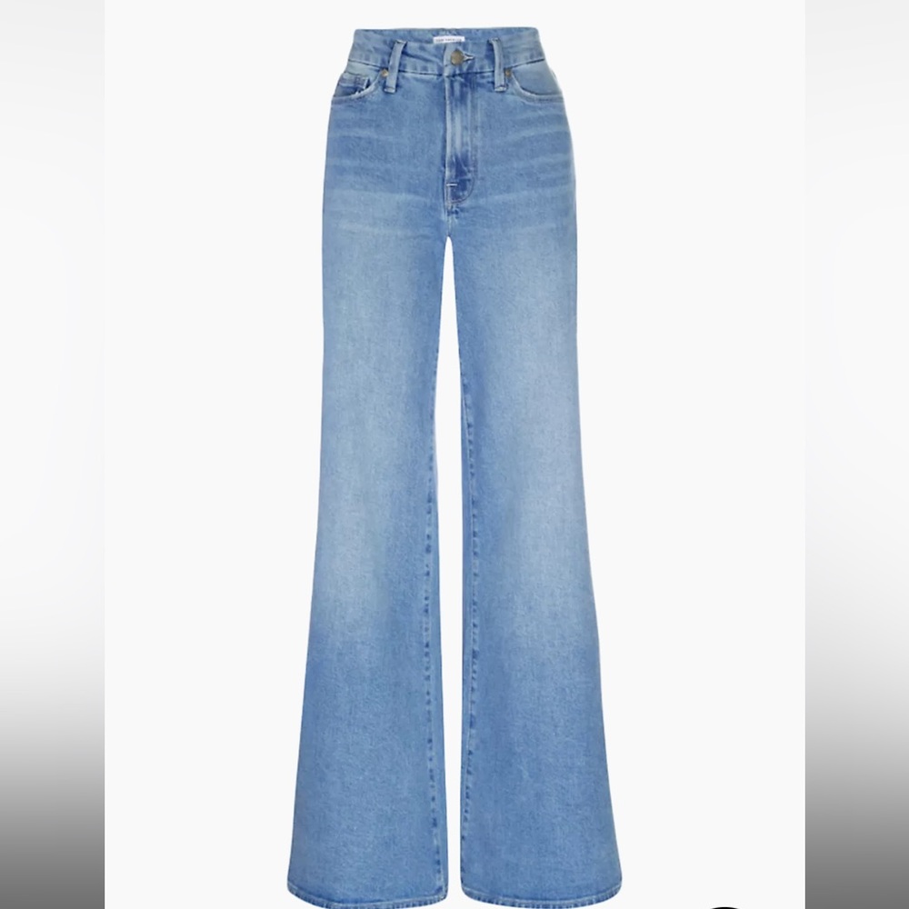 ✨NEW✨ Good American “Good Stacked Flared Leg Jeans” Sz 4 / 27